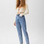 Basic Mom Jeans Blue